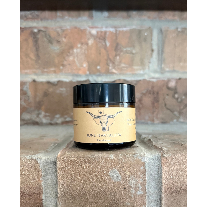 2oz Unscented Tallow Deodorant