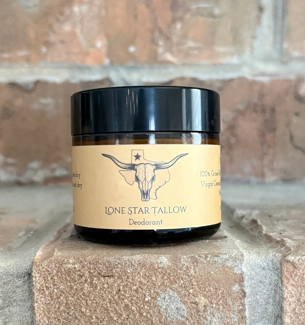 2oz Unscented Tallow Deodorant