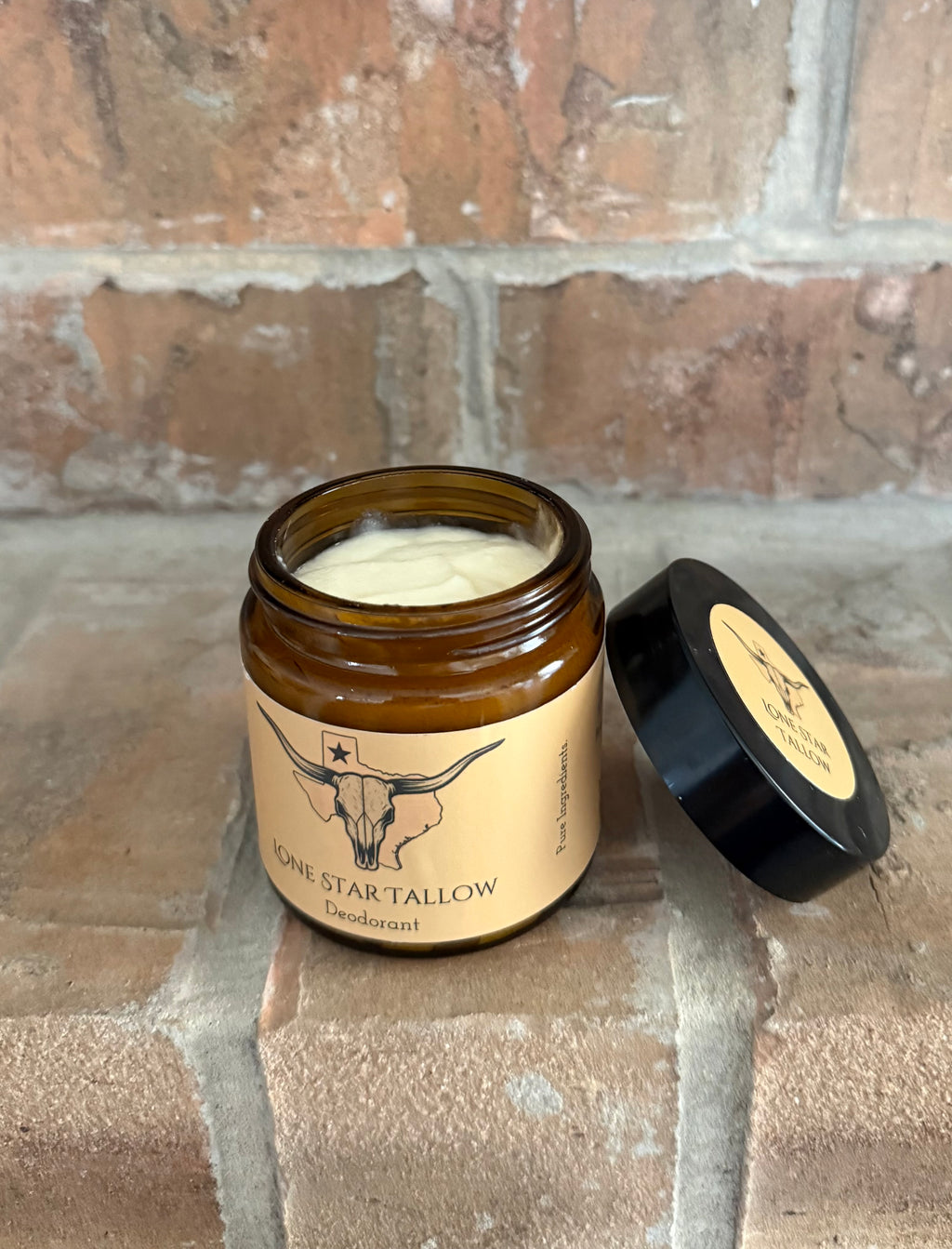 4oz Unscented Tallow Deodorant