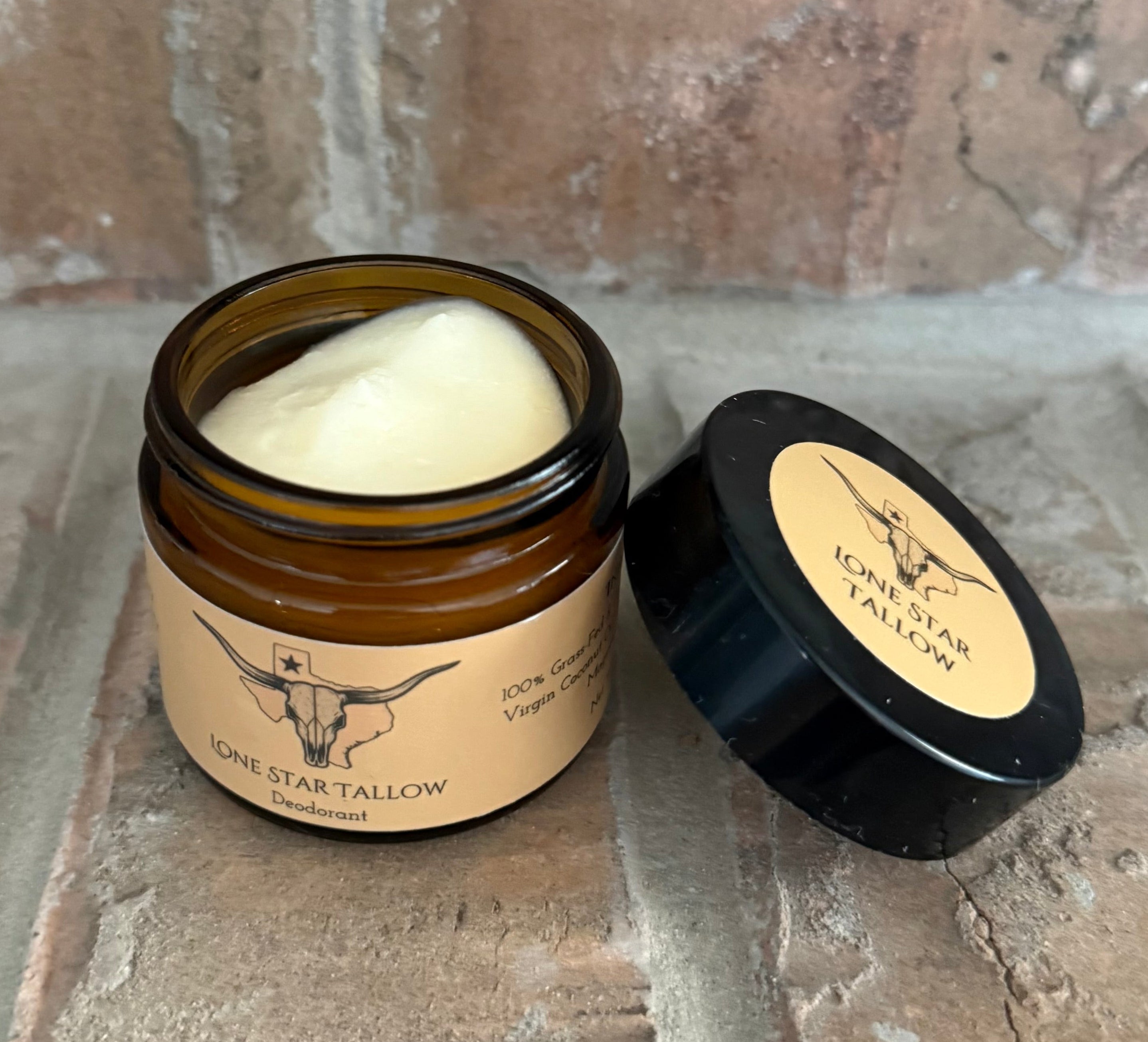 2oz Unscented Tallow Deodorant